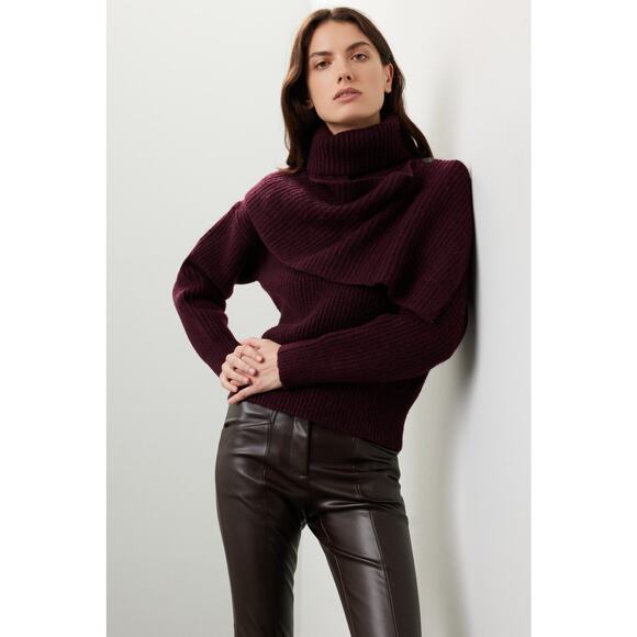 Thakoon x RTR Scarf Detail Sweater - Picture 1 of 5